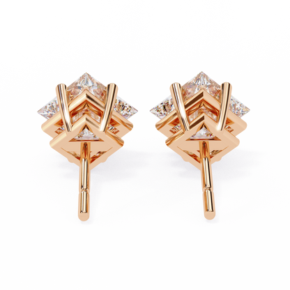 The Imperial Princess-Cut Lab-Grown Diamond Solitaire Yellow Gold