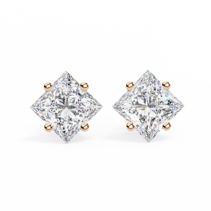 The Imperial Princess-Cut Lab-Grown Diamond Solitaire Yellow Gold