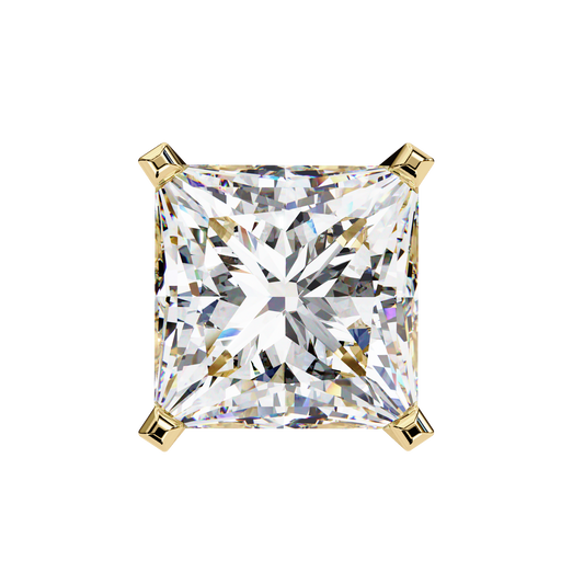 The Imperial Three-Carat Princess Lab-Grown Diamond White Gold