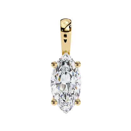 The Sovereign Marquise Lab-Grown Diamond Solitaire Rose Gold