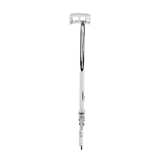 The Tamsin Round Lab-Grown Diamond Bracelet White Gold