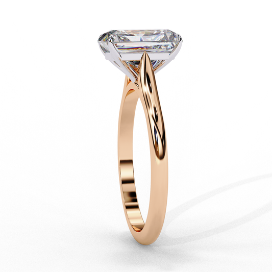 The Liana Lab-Grown Diamond Accent Everyday Studs Rose Gold