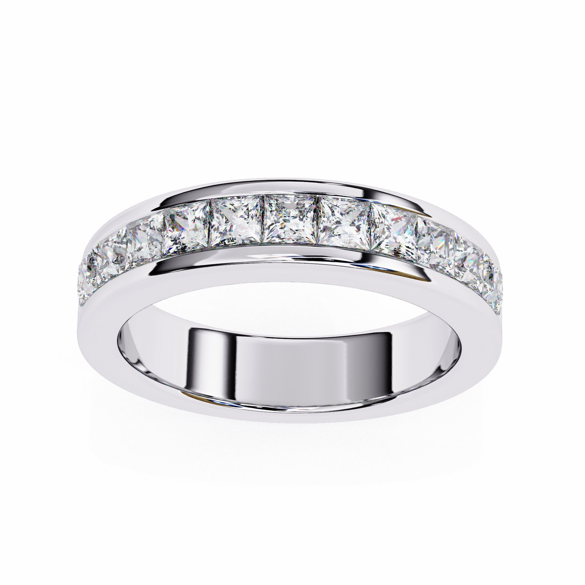 The Imperial Princess-Cut Lab-Grown Diamond White Gold