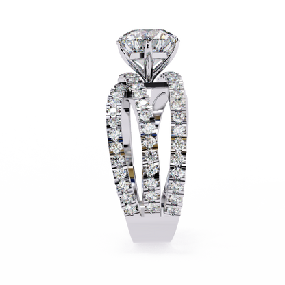 The Grand Solstice Heavyweight Lab-Grown Diamond Pav White Gold