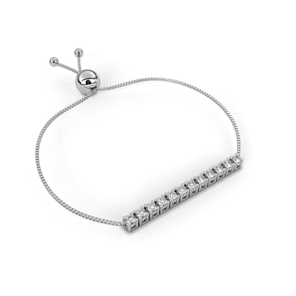 The Lumina Twelve-Stone Lab-Grown Diamond Yellow Gold